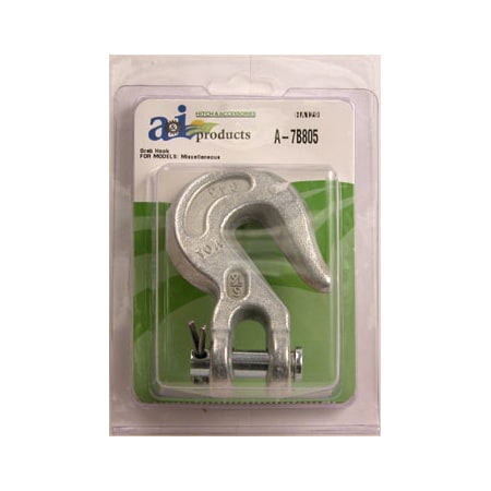 A & I Products Hook, Clevis Grab 5/16 4" x2.5" x1" A-7B805